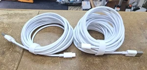 5 & 8 Meters 16 - 26 ft Long Fast Charge Type C USB-C Charging Cable Lead Charger