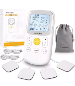 JUMPER JPD ES200 Dual Channel TENS Unit | Muscle Stimulator for Pain Relief