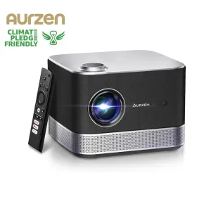 Aurzen BOOM 3 Smart 4K HDR Projector | All-in-One Home Cinema