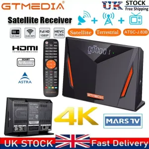 GTMEDIA V8 UHD 4K/HD Satellite Receiver 