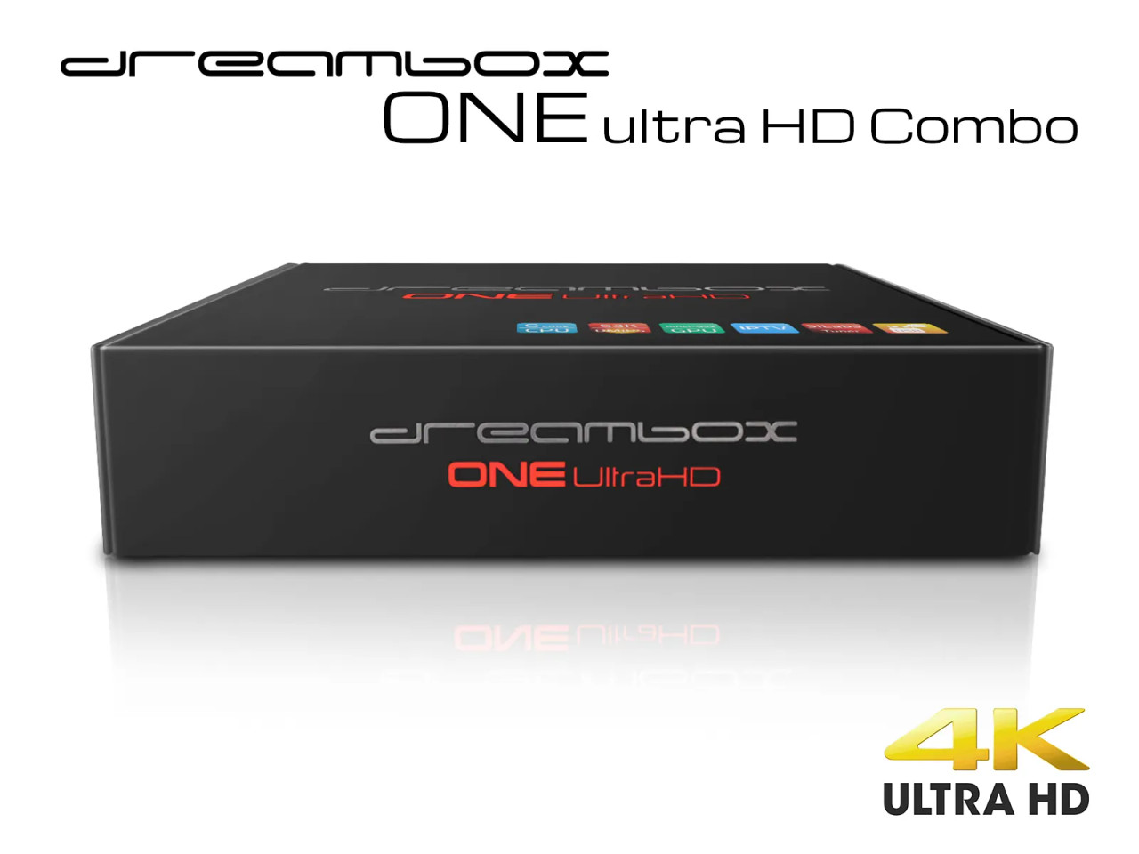 Dreambox One Ultra HD 4K 1xDVB-S2X M/S & 1xDVB-C/T2 Tuner E2 4K 2160p