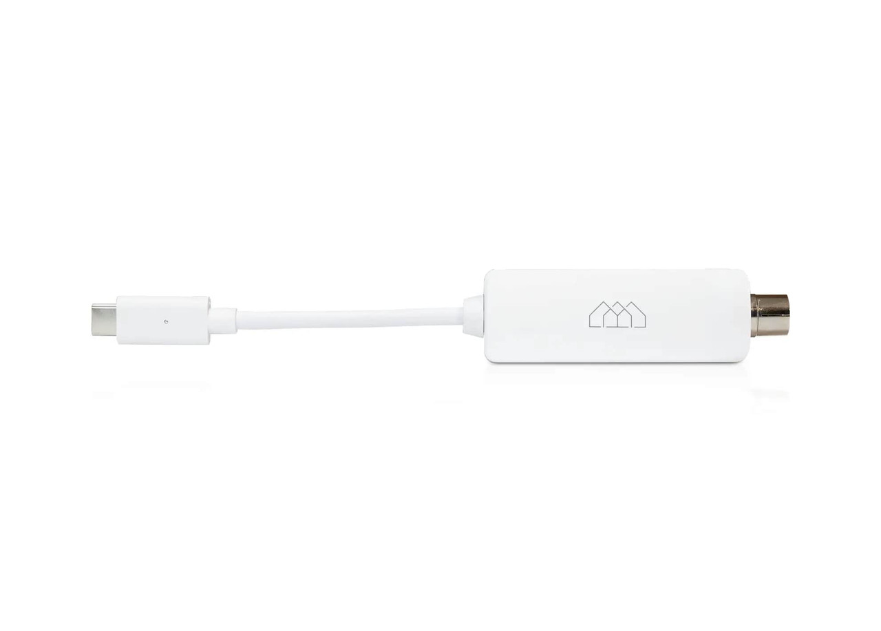 Homatics DVB-T2 Terrestrial Tuner USB-C White