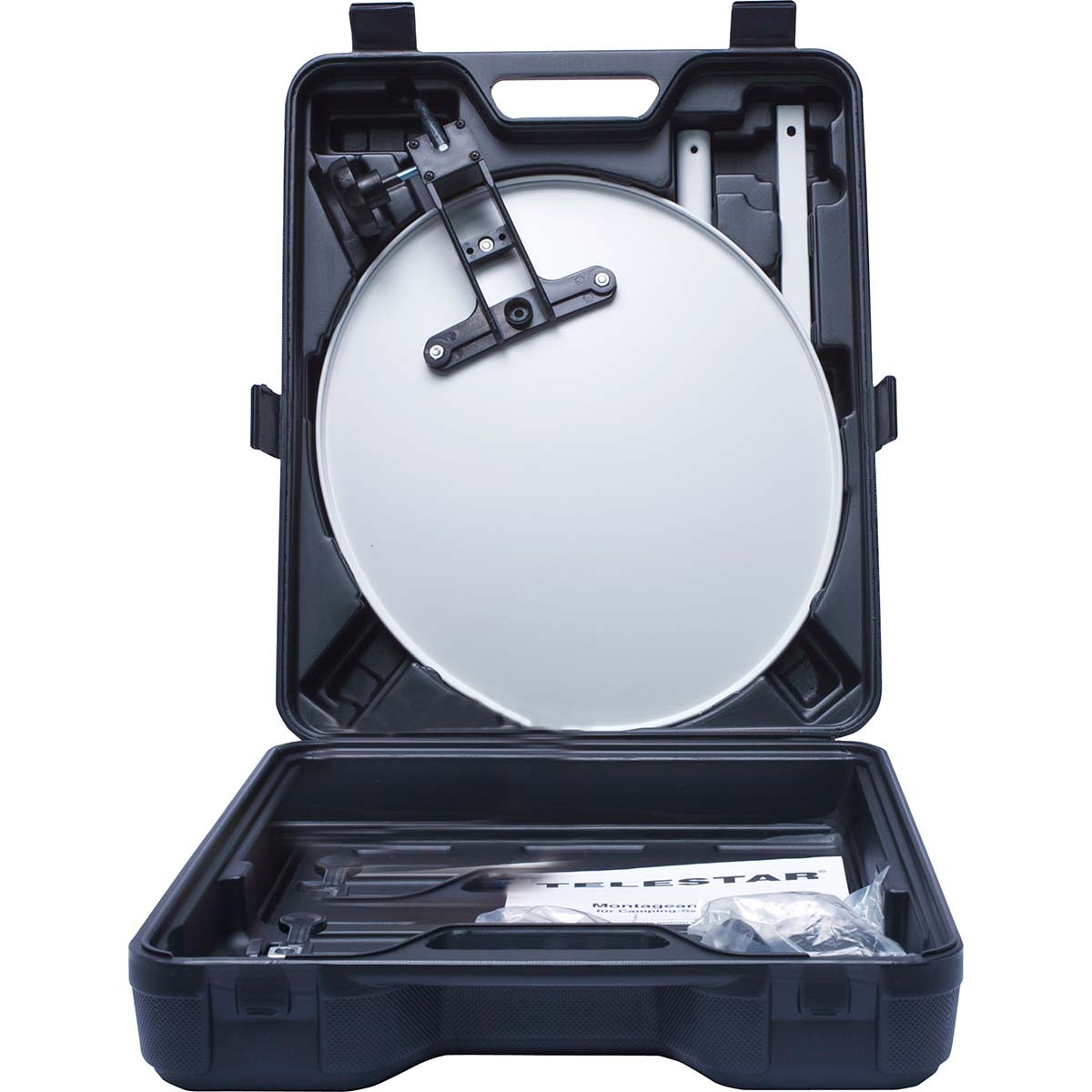 Telestar CampSat Go Portable Suction Mounted Satellite Antenna with Carry Case