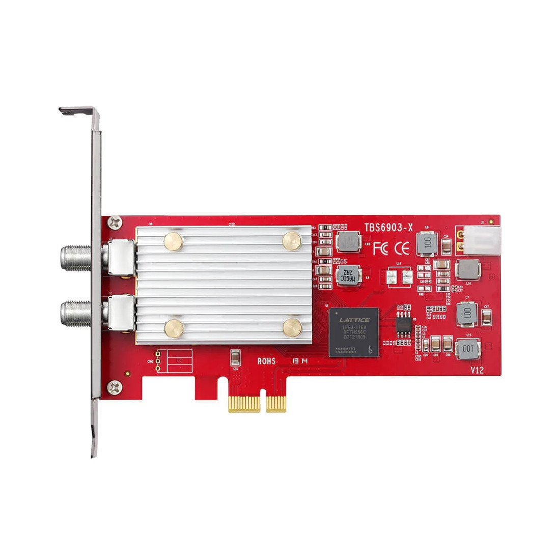 TBS6903-X DVB-S2 Professional Dual Tuner Satellite PCIe Card