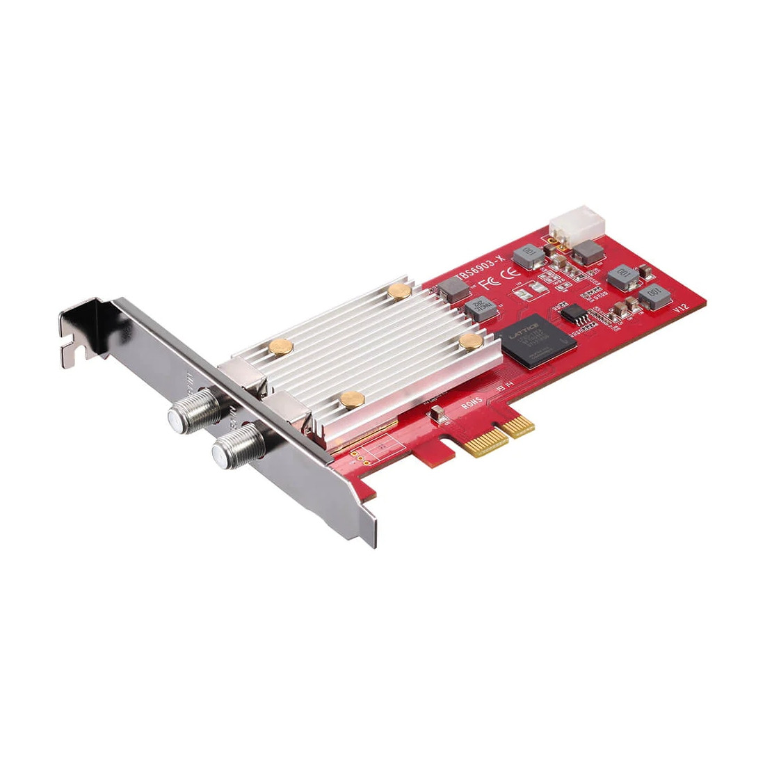 TBS6903-X DVB-S2 Professional Dual Tuner Satellite PCIe Card