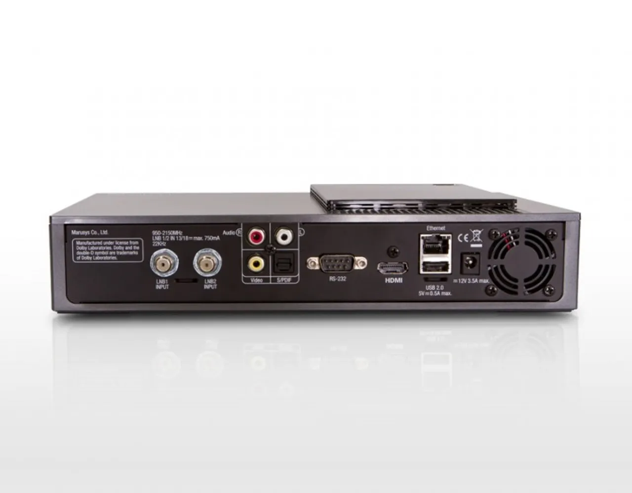 AB IPBox Prismcube Ruby Twin Tuner Satellite Android OS PVR Ready