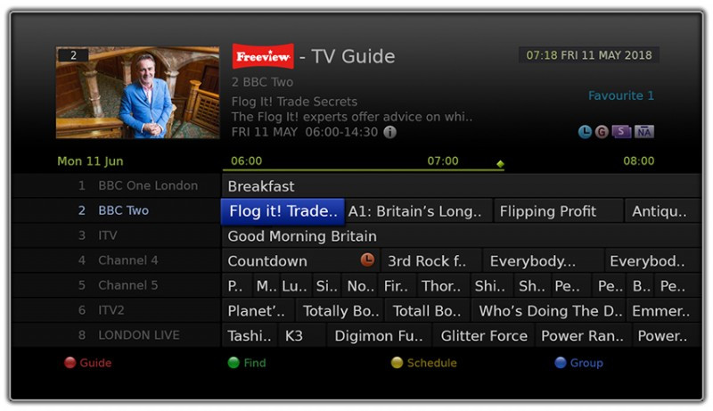 Humax HDR 1800T Freeview HD Recorder 500GB