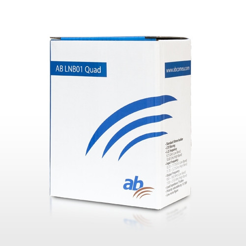 AB-COM Quad Output Blue Edition Universal LNB