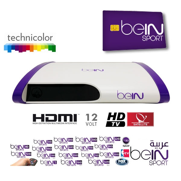 beIn Sport Arabia Official Subscription Card and HD Set Top Box