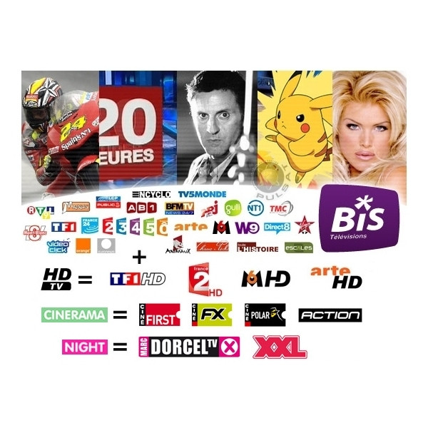 BIS TV France Ultimum Subscription RENEWAL Viaccess 12 Month