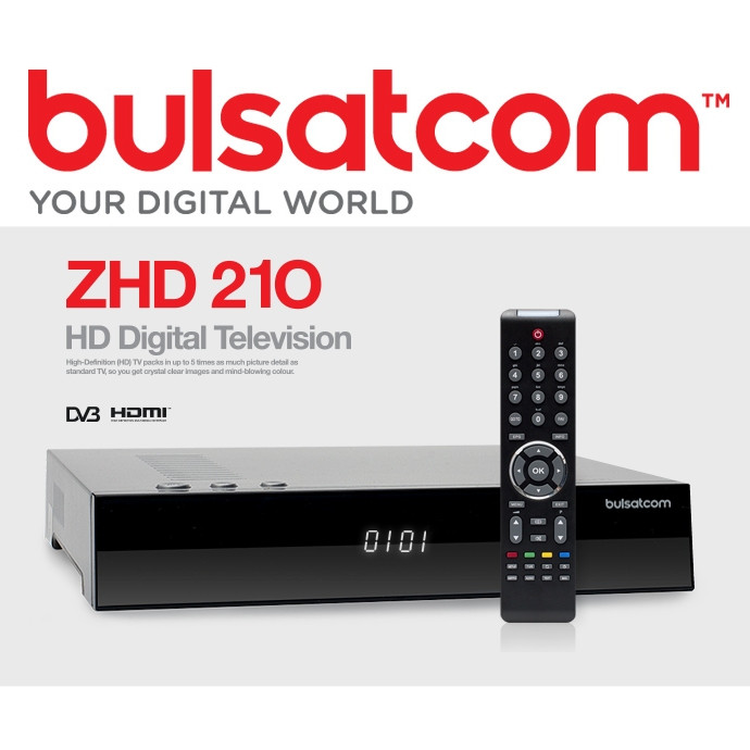 Bulsatcom Bulgaria Card and Receiver 12 Months