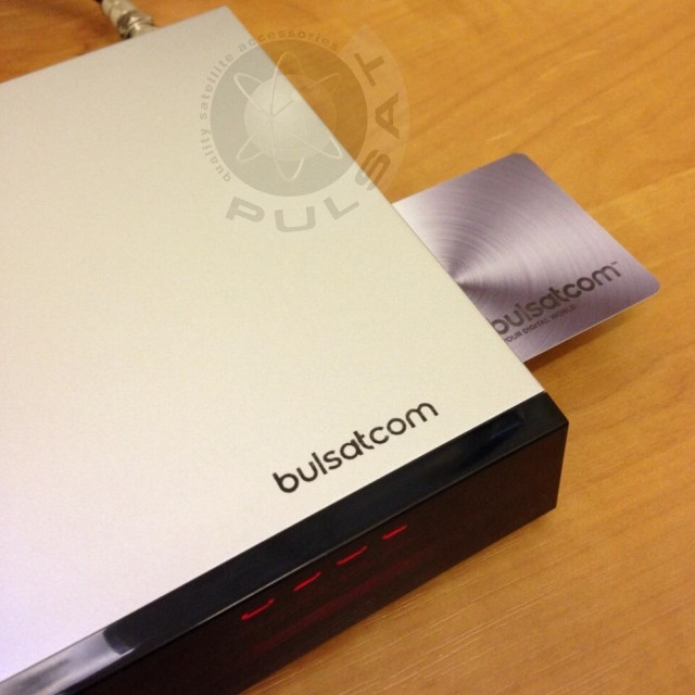 Bulsatcom Bulgaria Card and Receiver 12 Months