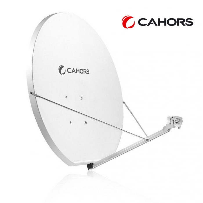 Cahors 1.2m Fibreglass SMC Satellite Dish with AZ/EL Mount
