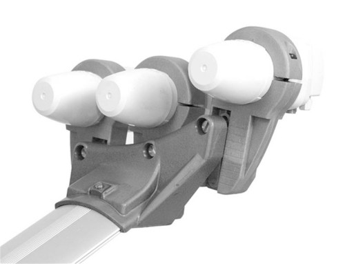 Cahors BISAT G2 75cm Fibreglass SMC Dual Feed Satellite Dish Grey