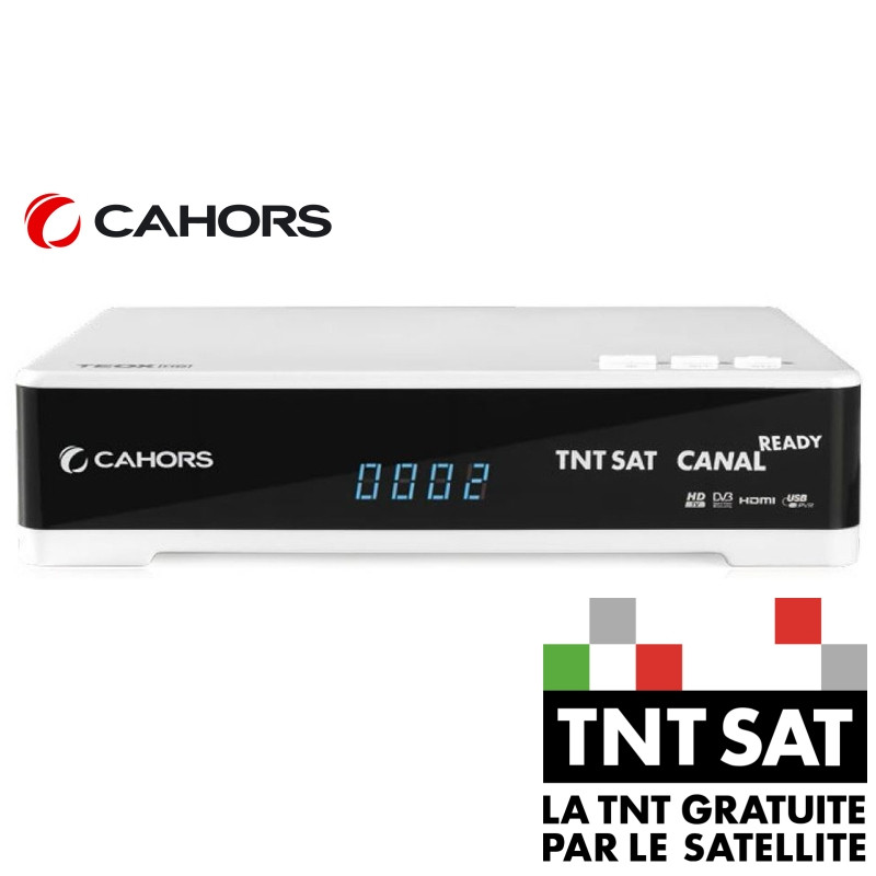 TNTSAT HD Cahors Teox HD Official French Digital TV Receiver and Card
