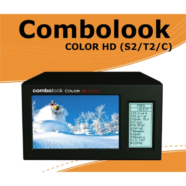 Emitor Combolook Color HD Spectrum Analyzer DVB-S2/T2/C