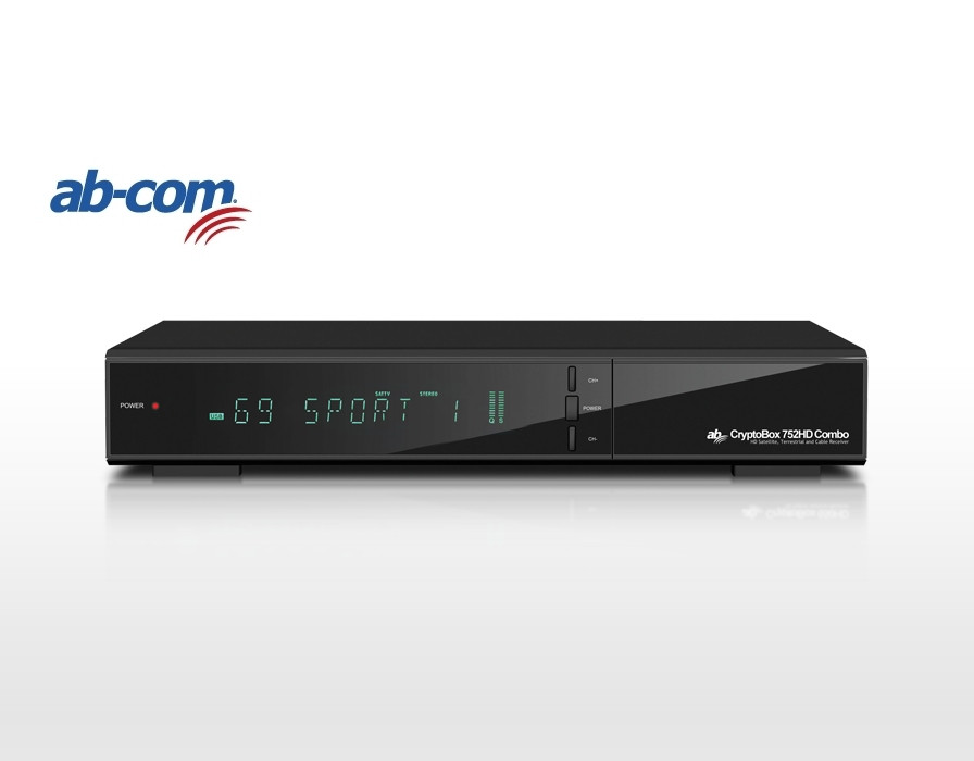 AB CryptoBox 752HD Combo Satellite Terrestrial Set Top Box
