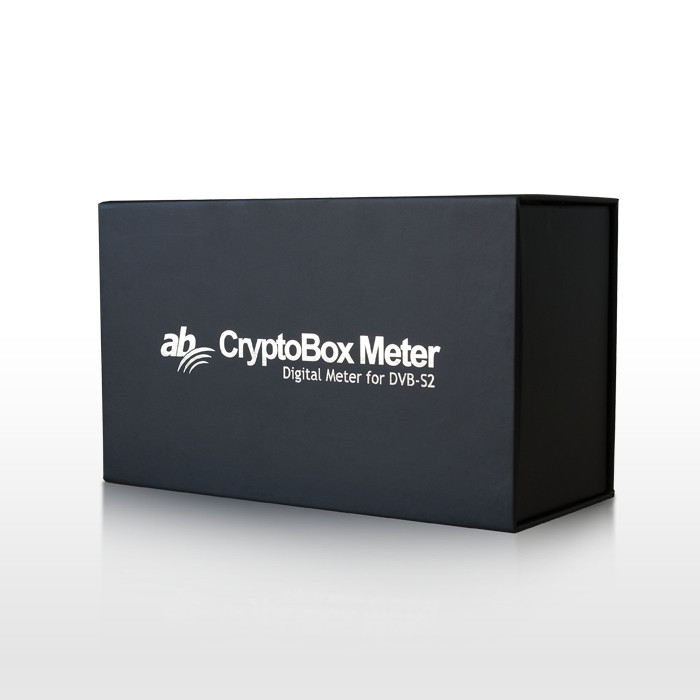AB Cryptobox Compact Satellite Meter DVB-S2 with Rechargeable Battery