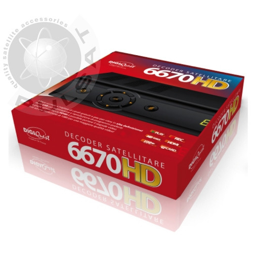 Digiquest 6670HD MultiCAS PVR Ready