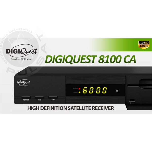 Digiquest 8100CA Full HD 1080p MultiCAS PVR Internet Ready