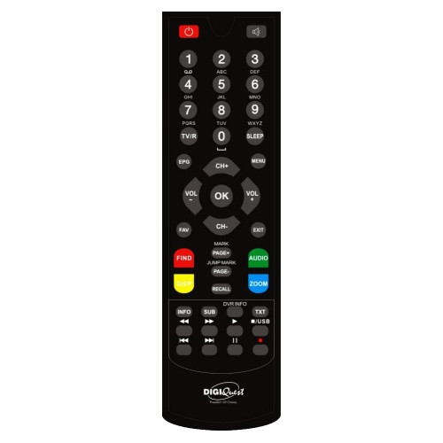 Digiquest 8100CA Full HD 1080p MultiCAS PVR Internet Ready