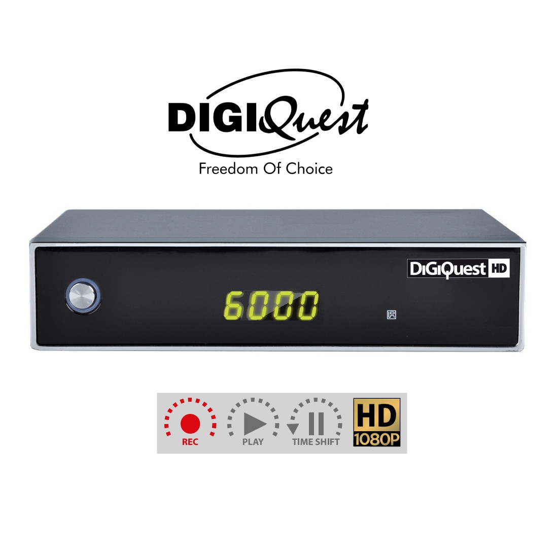 Digiquest 8312 HD Digital Satellite Receiver 1080P PVR Ready