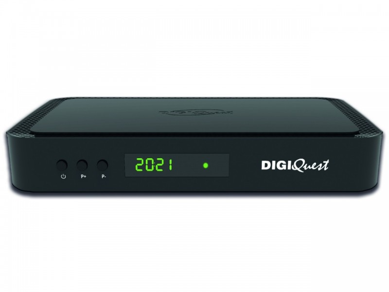 Tivusat Digiquest Q80 Official 4K UHD Italian Receiver and Card