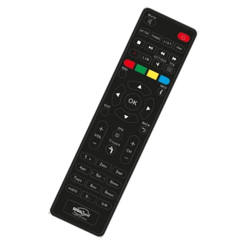 Digiquest Tivusat Q60/Q80/Q90/Q99 Original Replacement Remote