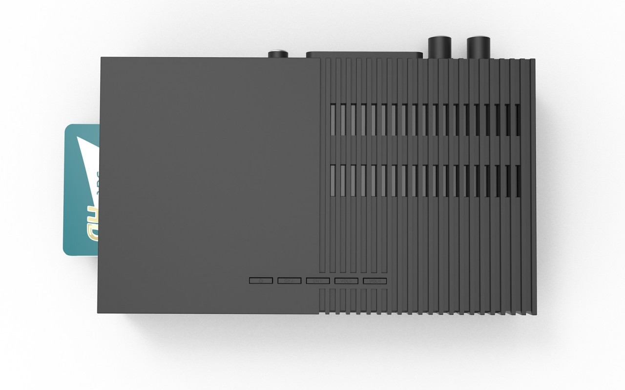 Tivusat Digiquest Classic Ti9 Official HD Italian Receiver and Card