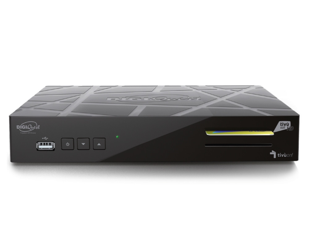 Tivusat Digiquest 6996 PVR Official HD Italian Receiver and Card