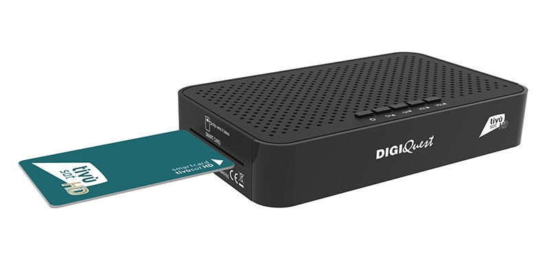 Tivusat Digiquest Classic Q20 Official HD Italian Receiver and Card