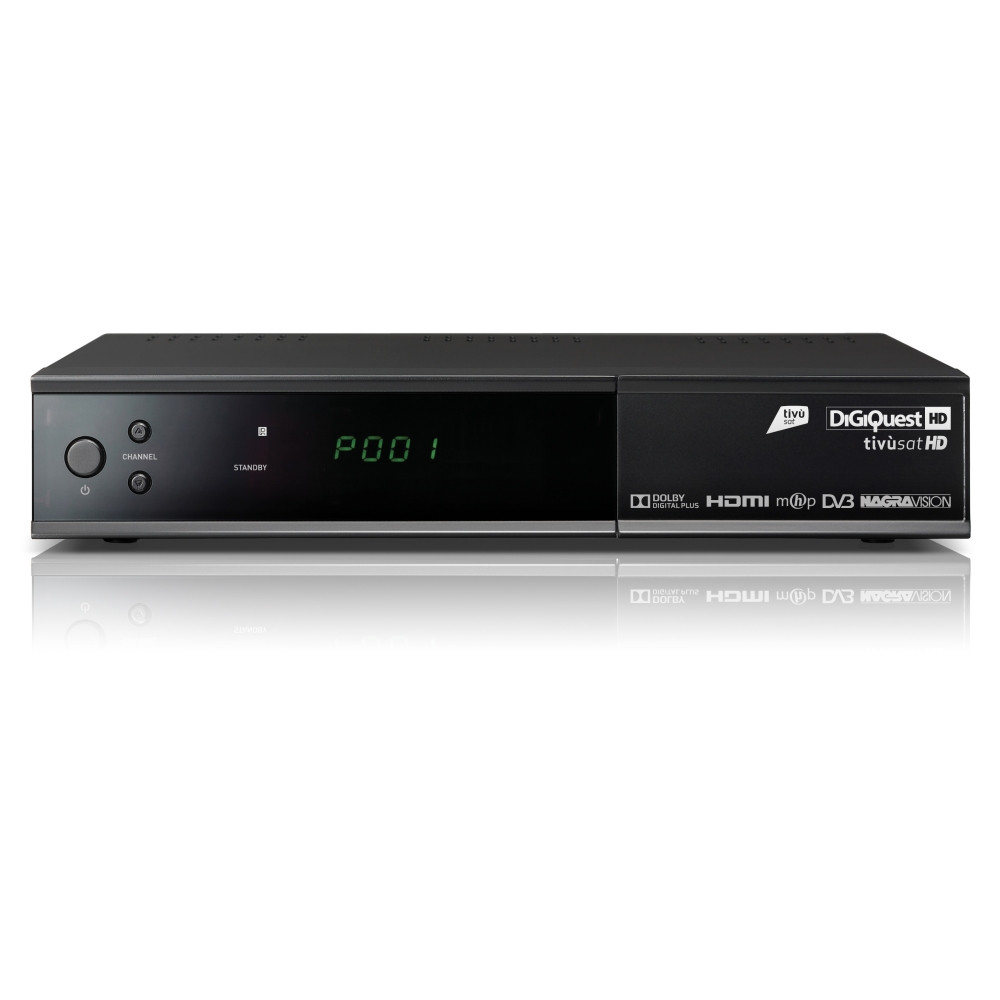 Tivusat Digiquest Official Italian Receiver and Card