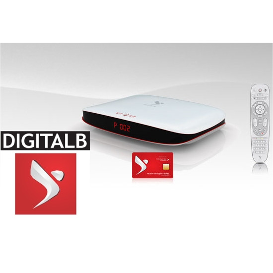 Digitalb Premium HD Albanian TV Subscription inc Set Top Box 12 Month