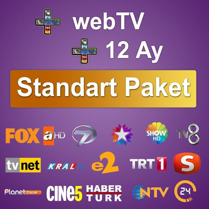 Digiturk Standard Package Turkish TV Box and Subscription 12 Months