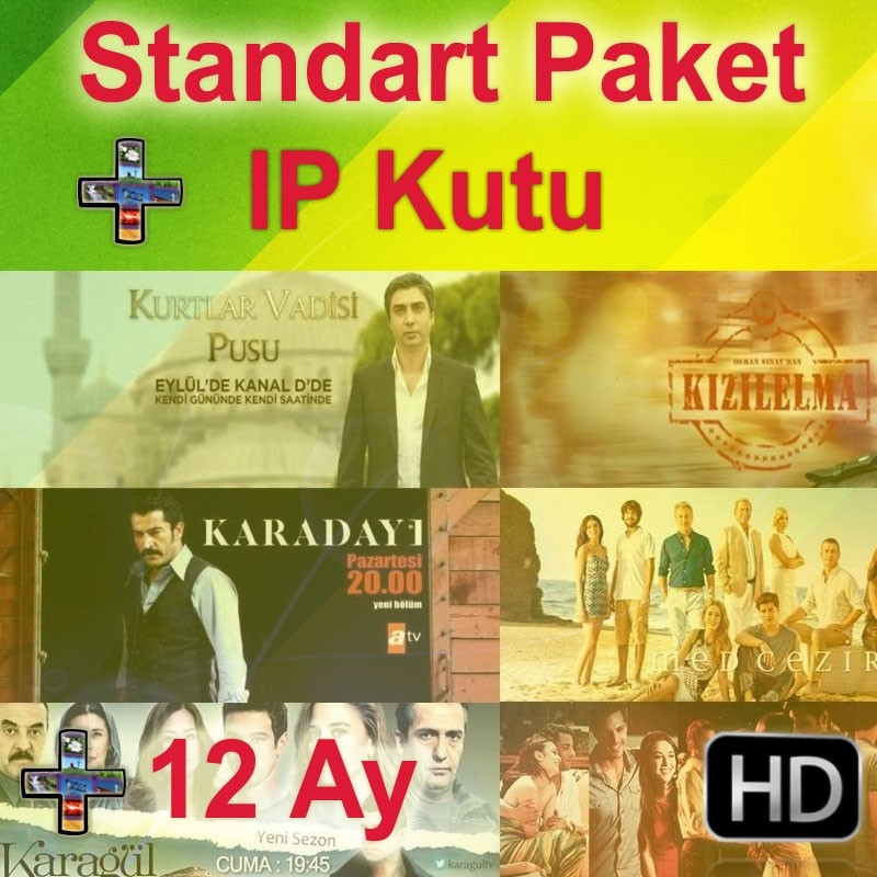 Digiturk Standard Package Turkish TV Box and Subscription 12 Months