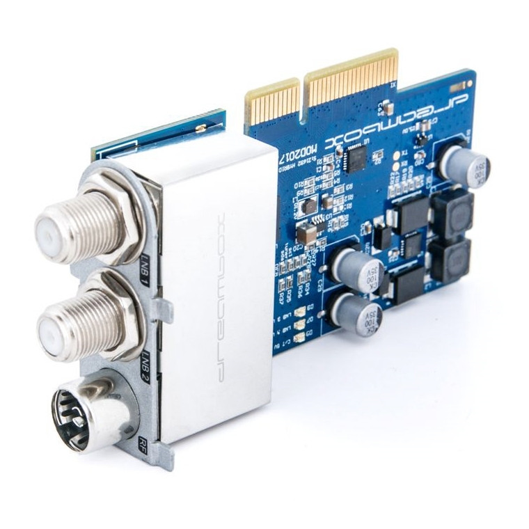 Dreambox Triple Hybrid Tuner 2xDVB-S2X and 1xDVB-C/T2 Tuner Inputs