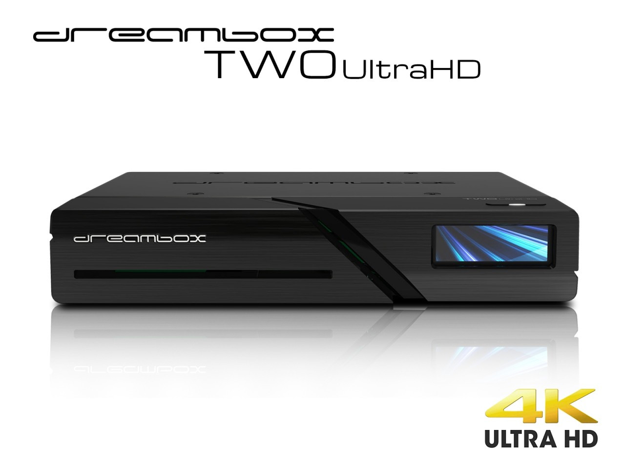 Dreambox TWO Ultra HD 4K 2xDVB-S2X BT Dual Wifi E2 Linux H265 2160p