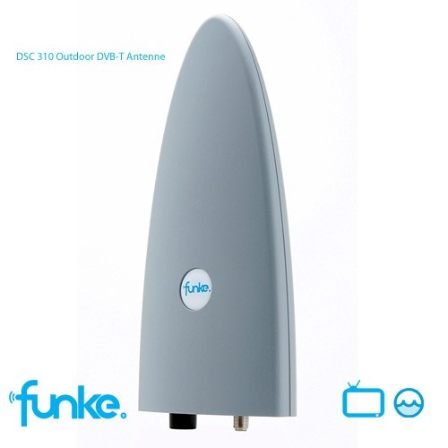 Funke DSC310 Digital TV External Aerial DVB-T/T2 VHF UHF (4G LTE)