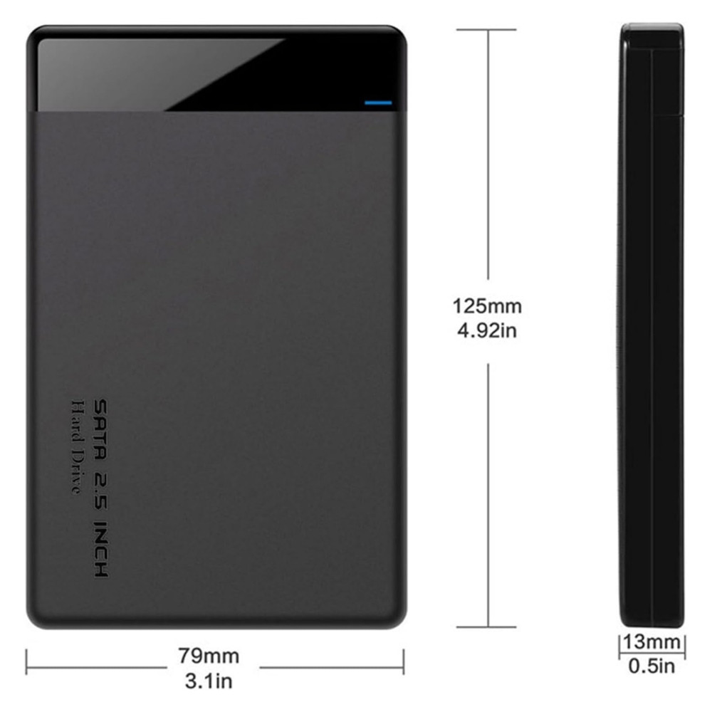Portable USB Hard Disk Drive 2TB
