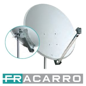 Fracarro 1.2m Aluminium Satellite Dish with AZ/EL Mount