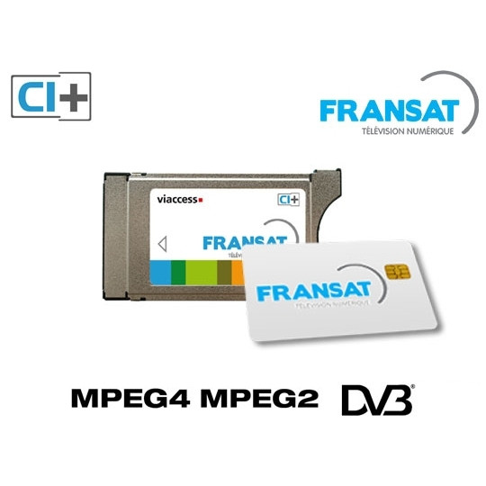 Fransat HD French Digital TV CAM and Card Pack