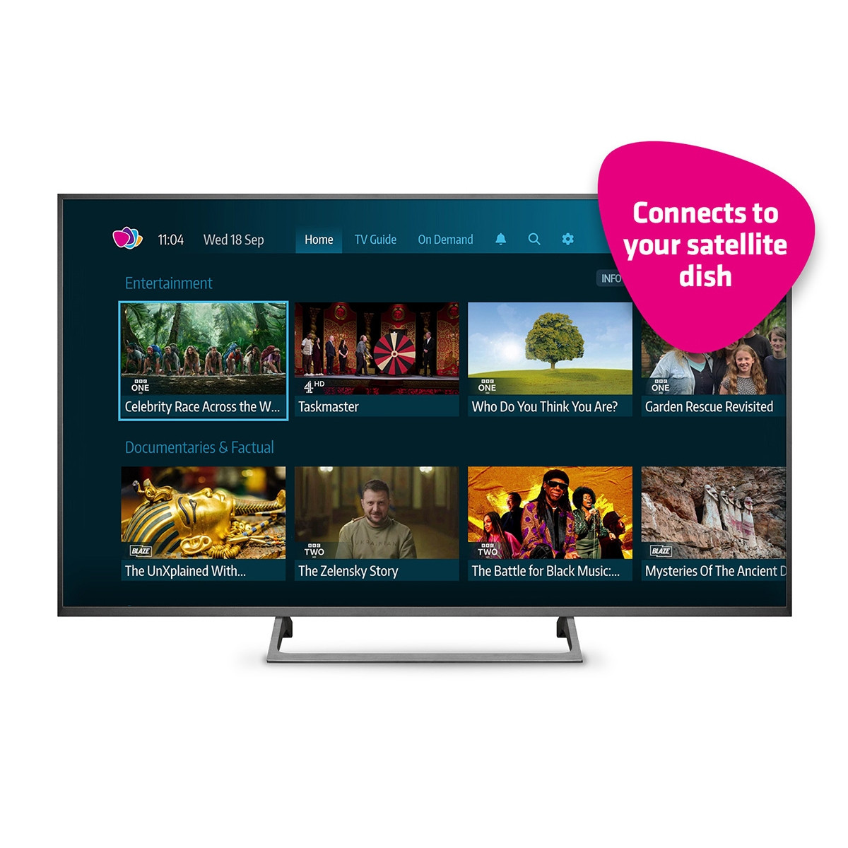 FREESAT UHD-X Smart 4K Ultra HD Set Top Box (non-record) Grade-A