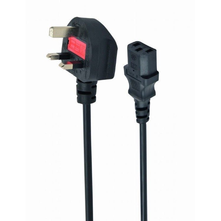Cablexpert Power Cord UK Plug to C13 Socket 5A 6FT by Gembird