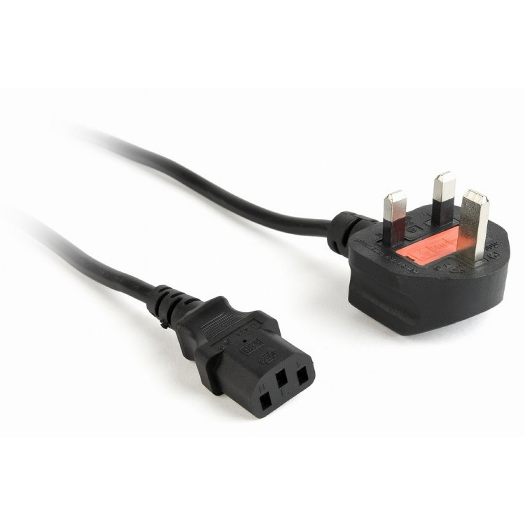 Cablexpert Power Cord UK Plug to C13 Socket 5A 6FT by Gembird