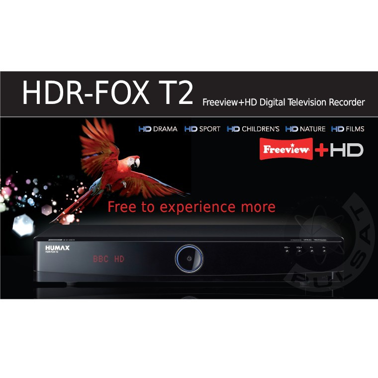 Humax Freeview HDR-FOX T2 500GB