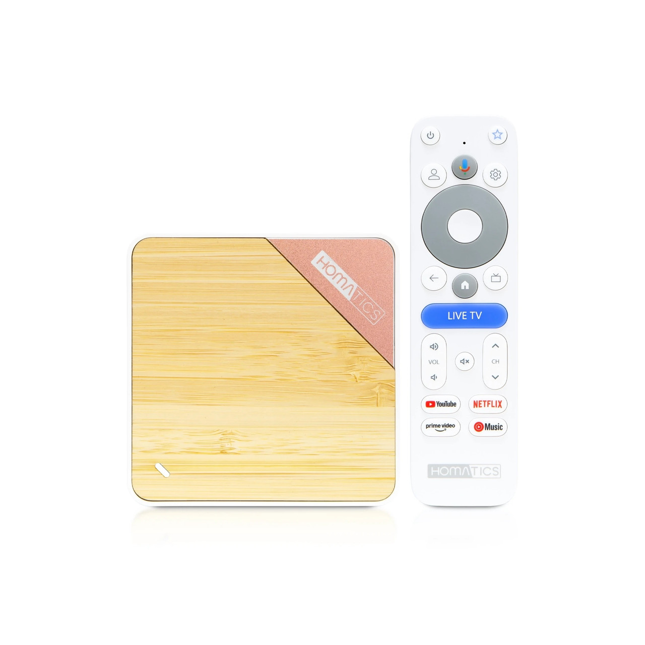 Homatics Box 4K V2 AI-SR UHD Android TV Set Top Box