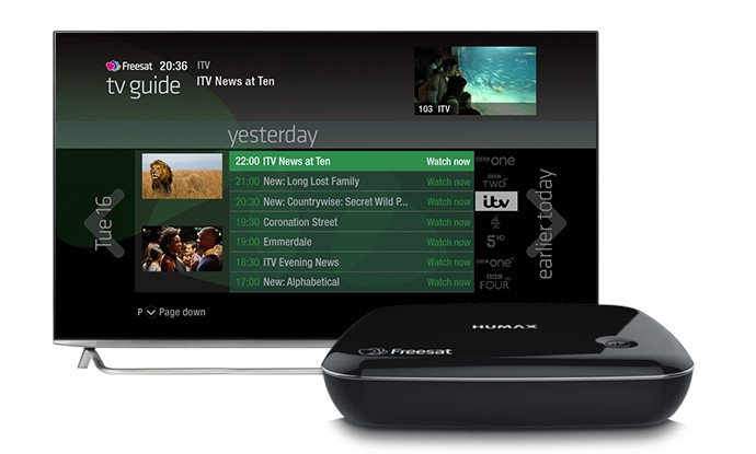 Humax HB-1100S Smart Freesat Receiver with WiFi