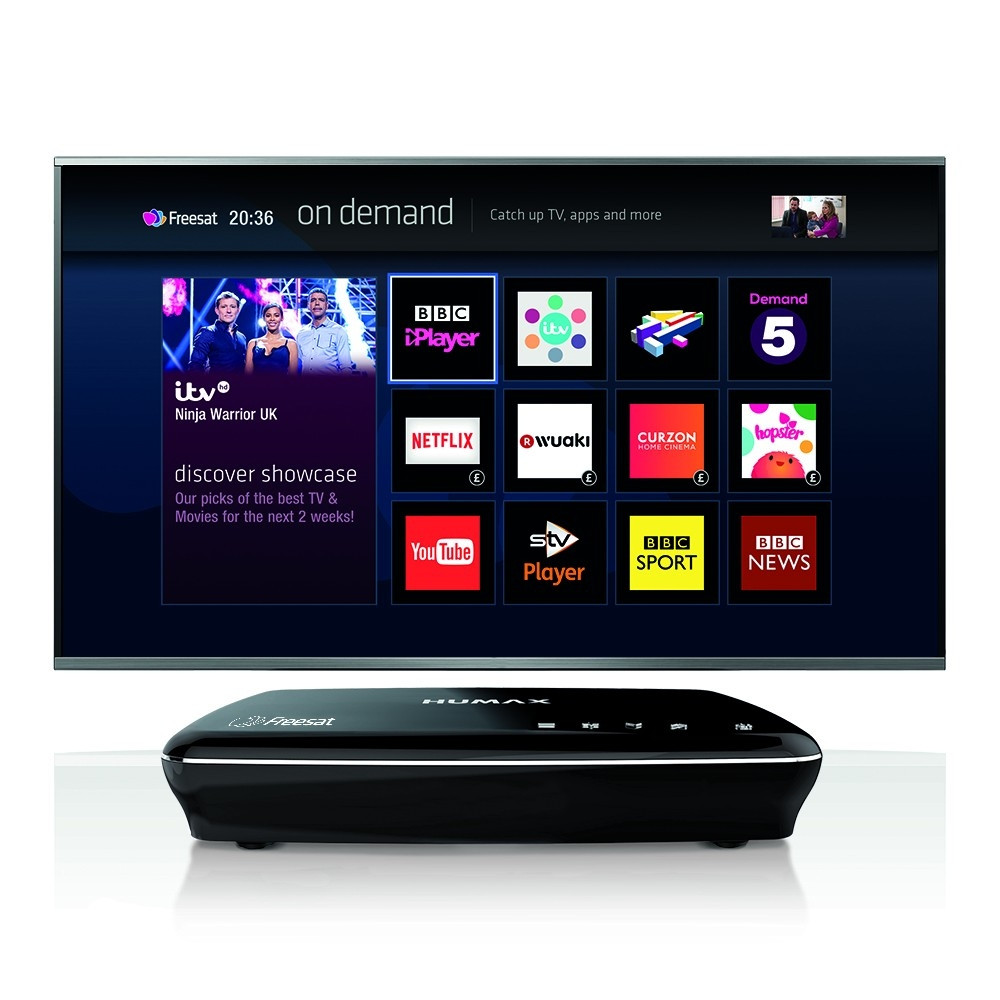 Humax HDR-1100S 500GB Freesat HD Digital TV Recorder Black