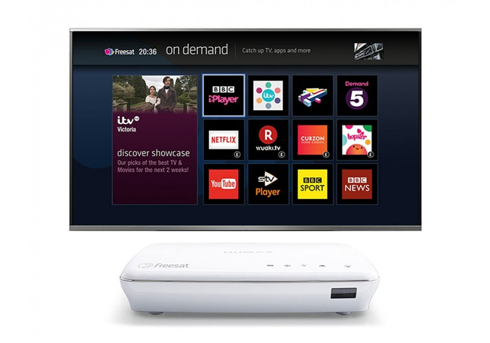 Humax HDR-1100S 2TB Smart Freesat HD Digital TV Recorder White