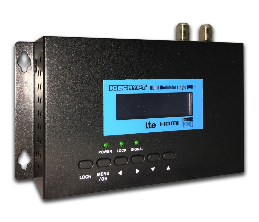 Icecrypt HDM100 High Definition DVB-T Modulator with IR Control